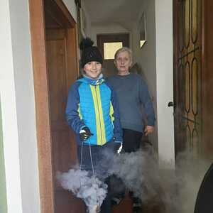 Weihfeuertragen am Karsamstag