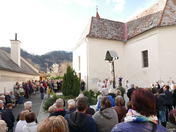 Palmweihe in Peggau, 2023