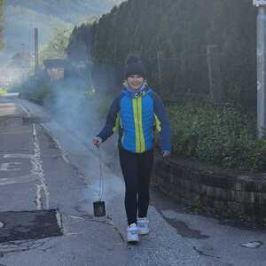 Weihfeuertragen am Karsamstag